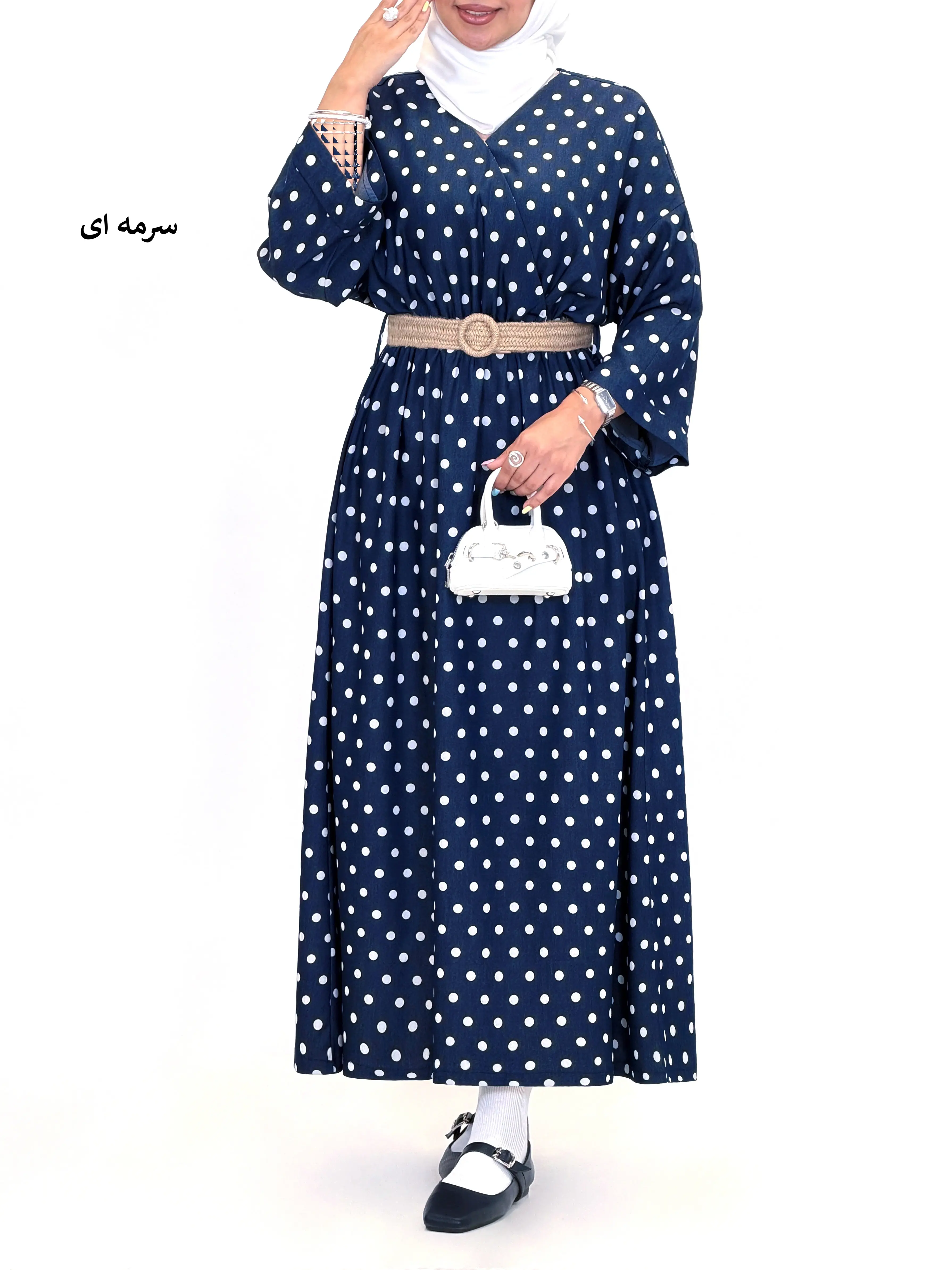 7032-پیراهن پارمیدا (ایراددار)